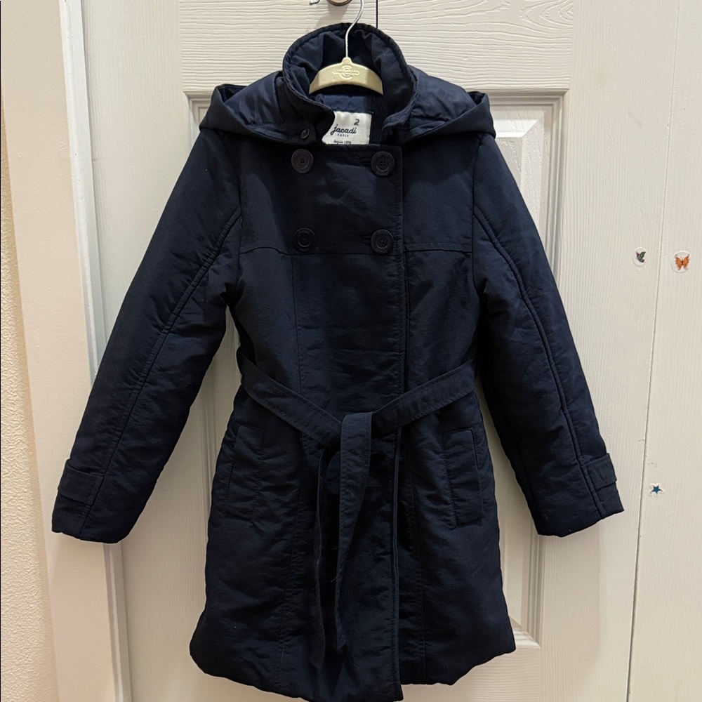 Jacadi Navy Pea Coat for Kids